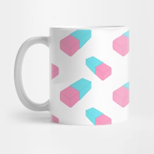 Eraser Back To School Pattern Mug